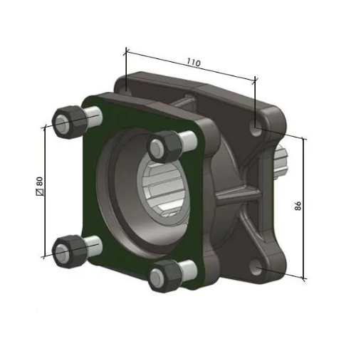 Pump Adaptor ISO